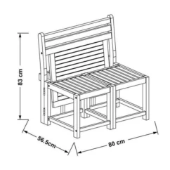 FINLANDEK - Banc Convertible Avec Plateau En Eucalyptus - RAUHA -Chair Soldes Boutique finlandek banc convertible avec plateau en eucalyptus rauha 3612407256385 438575