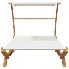 Hamac Avec Auvent 165x203x138 Cm Bois Courbé Massif Crème -Chair Soldes Boutique hamac avec auvent 165x203x138 cm bois courbe massif creme 3666722762571 1409416