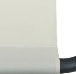 Lit De Jardin 2 Places Polyester Blanc Et Métal Noir Motio -Chair Soldes Boutique lit de jardin 2 places polyester blanc creme et metal noir 3666722552523 400664