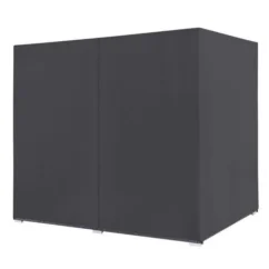 Lit De Jardin à Baldaquin Polyester Et Résine Tressée Gris Uvo -Chair Soldes Boutique lit de jardin a baldaquin polyester et resine tressee gris uvo 3666722558327 386074