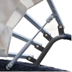 Lit De Jardin Avec Auvent Résine Tressée Noire Velass -Chair Soldes Boutique lit de jardin avec auvent resine tressee noire velass 3666722560061 384425