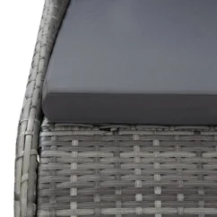 Lit De Jardin Gris 200x139 Cm Résine Tressée -Chair Soldes Boutique lit de jardin gris 200x139 cm resine tressee 8719883860411 980756