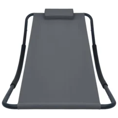 Meilleures ventes -Chair Soldes Boutique lit de jardin gris 200x90 cm acier 3666722528313 554086