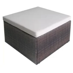 Lit De Jardin Modulable à Auvent Résine Tressée Marron Velass 10 Lit De Jardin Modulable à Auvent Résine Tressée Marron Velass -Chair Soldes Boutique lit de jardin modulable a auvent resine tressee marron velass 8718475501886 388845