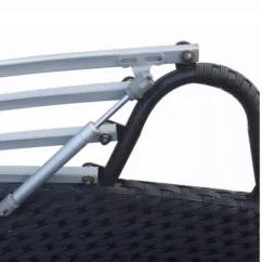 Lit De Jardin Rond Avec Auvent Résine Tressée Noire Miaden 6 Lit De Jardin Rond Avec Auvent Résine Tressée Noire Miaden -Chair Soldes Boutique lit de jardin rond avec auvent resine tressee noire miaden 3666722922708 384473