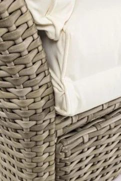 Lit De Jardin Rotatif En Aluminium Tresse En Fibre Blanc Laurie -Chair Soldes Boutique lit de jardin rotatif en aluminium tresse en fibre blanc laurie 3666722592338 1393487