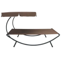 Lit De Repos D'extérieur Avec Auvent Marron 9 Lit De Repos D'extérieur Avec Auvent Marron -Chair Soldes Boutique lit de repos d exterieur avec auvent marron 3666722528221 554147