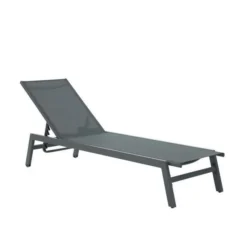 Lot De 2 Bains De Soleil A Monter Avec Roulettes - 1 Personne - Gris -Chair Soldes Boutique lot de 2 bains de soleil a monter avec roulettes 1 personne gris 3267070015946 1152342
