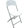 Lot De 2 Chaises Pliantes - Poudre Enduits Ossature D'acier - 42 X 42 X 87 Cm - Tube En Acier Ø 19 X 1 Mm