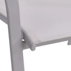 Lot De 2 Fauteuils En Acier - 54,5 X76 X 96cm - Gris -Chair Soldes Boutique lot de 2 fauteuils en acier 54 5 x76 x 96cm gris 3612408256605 438584