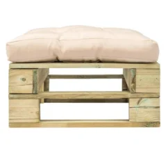 Chair Soldes Boutique -Chair Soldes Boutique pouf de jardin polyester beige et pin massif clair vralee 3666722561273 383214