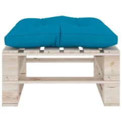 Repose-pied Palette De Jardin Avec Coussin Bleu Bois De Pin 9 Repose-pied Palette De Jardin Avec Coussin Bleu Bois De Pin -Chair Soldes Boutique repose pied palette de jardin avec coussin bleu bois de pin 8720286304891 1261536