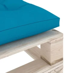 Repose-pied Palette De Jardin Avec Coussin Bleu Bois De Pin 10 Repose-pied Palette De Jardin Avec Coussin Bleu Bois De Pin -Chair Soldes Boutique repose pied palette de jardin avec coussin bleu bois de pin 8720286304891 1261537