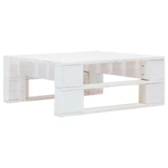 Repose-pied Palette De Jardin Bois Blanc