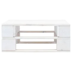 Repose-pied Palette De Jardin Bois Blanc -Chair Soldes Boutique repose pied palette de jardin bois blanc 3666722762373 1218178