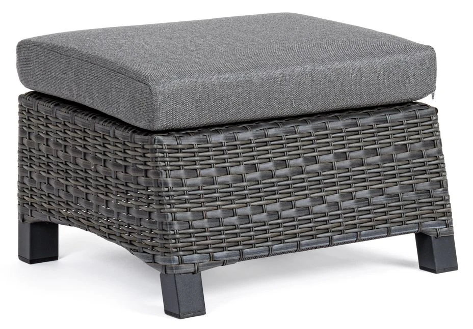 Repose-pieds De Jardin Carré Aluminium Anthracite Ben L 57 Cm 1 Repose-pieds De Jardin Carré Aluminium Anthracite Ben L 57 Cm