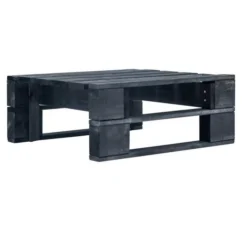 Repose-pieds Palette Pin Massif Noir Farsa -Chair Soldes Boutique repose pieds palette pin massif noir 3666722887199 400676