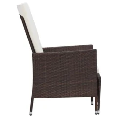 Salon De Jardin 2 Pcs Avec Coussins Résine Tressée Marron 3 -Chair Soldes Boutique salon de jardin 2 pcs avec coussins resine tressee marron 3666722364331 935709