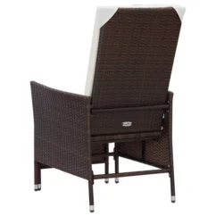 Salon De Jardin 2 Pcs Avec Coussins Résine Tressée Marron 3 -Chair Soldes Boutique salon de jardin 2 pcs avec coussins resine tressee marron 3666722364331 935711