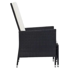 Salon De Jardin 2 Pcs Avec Coussins Résine Tressée Noir 2 -Chair Soldes Boutique salon de jardin 2 pcs avec coussins resine tressee noir 3666722364348 935697