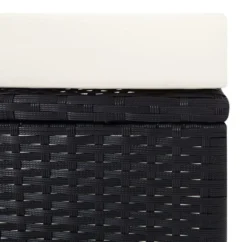 Salon De Jardin 2 Pcs Avec Coussins Résine Tressée Noir 2 -Chair Soldes Boutique salon de jardin 2 pcs avec coussins resine tressee noir 3666722364348 935700