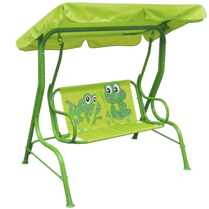 Siège Balançoire Pour Enfants Vert 1 Siège Balançoire Pour Enfants Vert