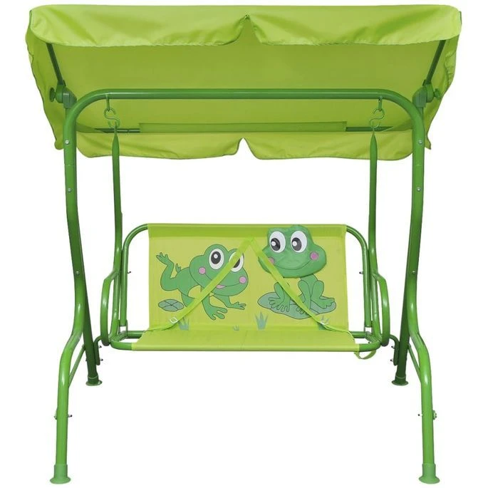 Siège Balançoire Pour Enfants Vert 2 Siège Balançoire Pour Enfants Vert – Image 2