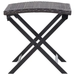 Tabouret Pliable Résine Tressée Marron 8 Tabouret Pliable Résine Tressée Marron -Chair Soldes Boutique tabouret pliable resine tressee marron 3666722179980 1218188