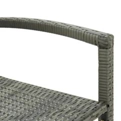 Tabourets De Bar 2 Pcs Gris Résine Tressée -Chair Soldes Boutique tabourets de bar 2 pcs gris resine tressee 3666722354813 943920