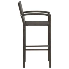 Tabourets De Bar 4 Pcs Marron Résine Tressée 11 Tabourets De Bar 4 Pcs Marron Résine Tressée -Chair Soldes Boutique tabourets de bar 4 pcs marron resine tressee 3666722354806 943925
