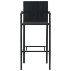 Tabourets De Bar 4 Pcs Noir Résine Tressée 10 Tabourets De Bar 4 Pcs Noir Résine Tressée -Chair Soldes Boutique tabourets de bar 4 pcs noir resine tressee 3666722354790 943932