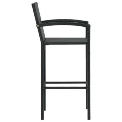 Tabourets De Bar 4 Pcs Noir Résine Tressée 11 Tabourets De Bar 4 Pcs Noir Résine Tressée -Chair Soldes Boutique tabourets de bar 4 pcs noir resine tressee 3666722354790 943933