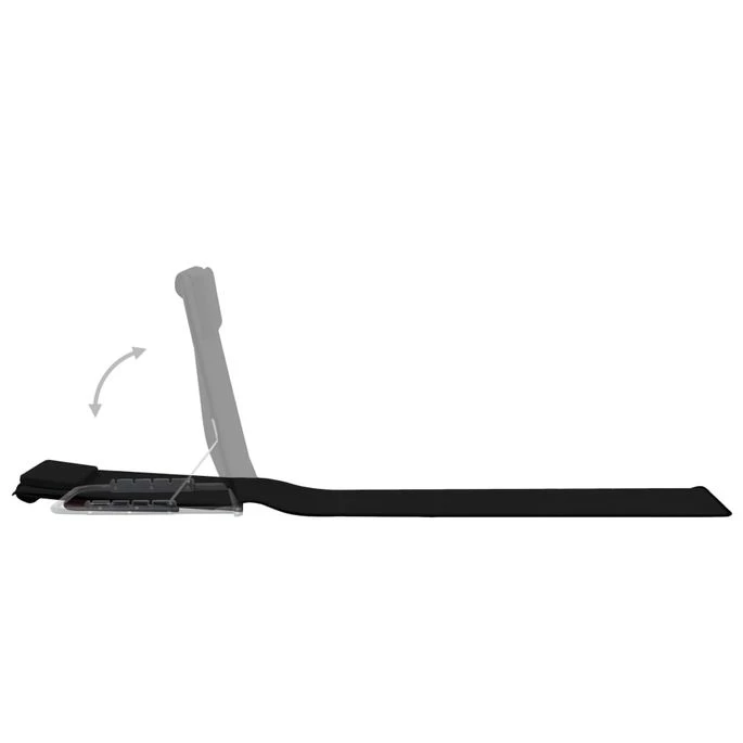 Tapis De Plage Pliables 2 Pcs Acier Et Tissu Noir 6 Tapis De Plage Pliables 2 Pcs Acier Et Tissu Noir – Image 6