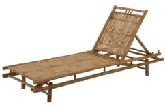 Transat 3 Positions Bambou Clair Nayra L 200 Cm