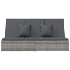 Transat Convertible Avec Coussin Résine Tressée Gris Foncé 17 Transat Convertible Avec Coussin Résine Tressée Gris Foncé -Chair Soldes Boutique transat convertible avec coussin resine tressee gris fonce 3666722124782 1345167