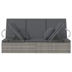 Transat Convertible Avec Coussin Résine Tressée Gris Foncé 19 Transat Convertible Avec Coussin Résine Tressée Gris Foncé -Chair Soldes Boutique transat convertible avec coussin resine tressee gris fonce 3666722124782 1345169